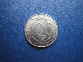 Італія і Ватикан Италия и Ватикан ^/--/^ Монета 100 лір Італія 1998 фауна птах дельфін останній рік ^_^^^ Монета 100 лир Италия 1998 фауна птица дельфин последний год - фото фото фото