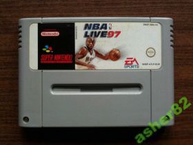 Диски з відеоіграми Диски с видеоиграми ^/--/^ Игра на Super Nintendo SNES &amp;quot;NBA Live 97&amp;quot;     (PAL) ^_^^^ Гра на Super Nintendo SNES &amp;quot;NBA Live 97 &amp;quot; (PAL) - фото фото фото
