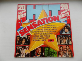 Платівки Пластинки ^/--/^ Виниловая пластинка Super 20 Hit sensation П-во Германия ^_^^^ Вінілова платівка Super 20 Hit sensation П-во Німеччина - фото фото фото