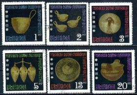 Мистецтво Искусство ^/--/^ Болгария. Древности из золота  (серия) 1970 г. ^_^^^ Болгарія. Стародавності (серія) 1970 р. - фото фото фото