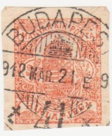 Угорщина Венгрия ^/--/^ Венгрия 1901 г. № 84 гашеная ^_^^^ Угорщина 1901 р. No 84 гашена - фото фото фото