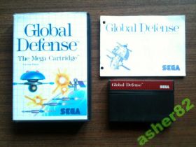 Диски з відеоіграми Диски с видеоиграми ^/--/^ Игра на Sega Master System &amp;quot;Global Defense&amp;quot;     (PAL) ^_^^^ Гра на Sega Master System &amp;quot;Global Defense&amp;quot; (PAL) - фото фото фото