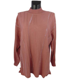 Кофти Кофты ^/--/^ Джемпер Anne В /--/ 6137 XL-2 /--/ XL розовый ^_^^^ Джемпер Anne В /--/ 6137 XL-2 /--/ XL рожевий - фото фото фото
