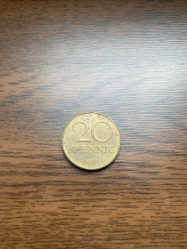 НДР, ФРН ГДР, ФРГ ^/--/^ Німеччина ГДР НДР 20 феннінгів 1969 ^_^^^ Германия ГДР ГДР 20 феннингов 1969 - фото фото фото