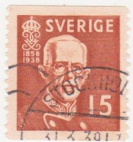 Скандинавія Скандинавия ^/--/^ Швеция 1938 г. № 252 гашеная ^_^^^ Швеція 1938 р. No 252 гашена - фото фото фото