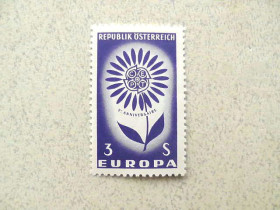 Австрія Австрия ^/--/^ Поштова марка Австрія &amp;quot; Європа СЕРТ &amp;quot; 1964 рік ** ^_^^^ Почтовая марка Австрия &amp;quot; Европа Серт &amp;quot; 1964 год ** - фото фото фото