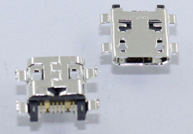 Роз'єми, гнізда Разъемы, гнезда ^/--/^ Разъем micro USB под пайку Samsung   (MC-053) ^_^^^ Роз'єм micro USB під пайку Samsung (MC-053) - фото фото фото