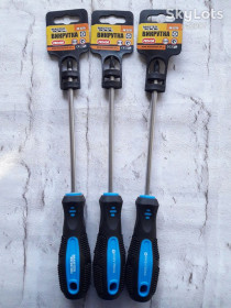 Викрутки Отвертки ^/--/^ Викрутка хрестова магнітна PH /--/ 2 х 150 /--/ мм MASTERTOOL 48-5215 ^_^^^ Выкрутка крестовая Mastertool PH /--/ 2*150 - фото фото фото
