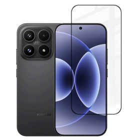 Чохли, бампера Чехлы, бампера ^/--/^ Захисне скло Fiji Premium для Xiaomi 17 повне проклеювання Anti-Static чорний ^_^^^ Защитное стекло Fiji Premium для Xiaomi 17 полное проклеивание Anti-Static черный - фото фото фото