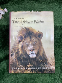 Видання - р. Издания - гг. ^/--/^ Книга про дику природу &amp;quot;The Life of the African Plains&amp;quot; - Leslie Brown, McGraw-Hill  (Н /--/ 8342) - фото фото фото