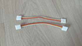 Світлодіоди Светодиоды ^/--/^ З&amp;apos;єднувач для LED стрічки 3 /--/ pin ^_^^^ Объединитель для LED ленты 3 /--/ pin - фото фото фото