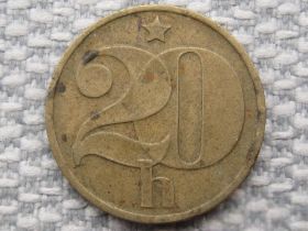 Чехословаччина Чехословакия ^/--/^ Чехословакия 20 геллеров 1973 года #2757 ^_^^^ Чехословаччина 20 геллерів 1973 року #2757 - фото фото фото