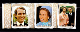 Історія та особистості История и личности ^/--/^ NM  о-ва Кука 1973 г  MNH -  свадьба ^_^^^ NM о-ва Кука 1973 MNH - весілля - фото фото фото