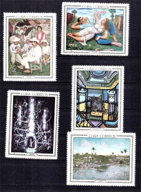 Мистецтво Искусство ^/--/^ Искусство .  Куба 1967 г MNH - подборка ^_^^^ Мистецтво . Куба 1967 MNH - добірка - фото фото фото