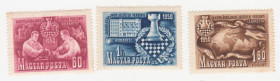 Угорщина Венгрия ^/--/^ Венгрия 1950 г. № 1118‑1120	 ** серия ^_^^^ Угорщина 1950 р. No 1118-1120 ** серія - фото фото фото