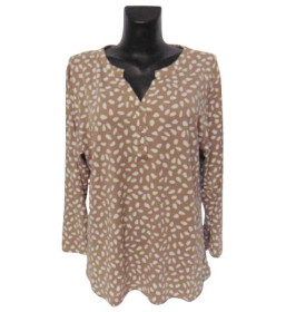 Кофти Кофты ^/--/^ Женская блуза Rbossi 5725 XL бежевая ^_^^^ Жіноча блуза Rbossi 5725 XL бежева - фото фото фото