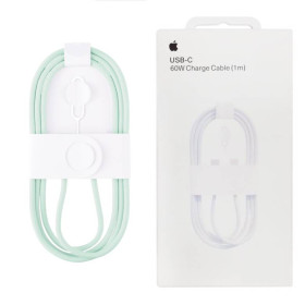 Кабелі Кабели ^/--/^ Кабель Apple Type-C-Type-C Woven 60 /--/ W тканинний 1 /--/ м для швидкої зарядки + ключ для SIM-карти Green ^_^^^ Кабель Apple Type-C-Type-C Woven 60 /--/ W тканевый 1 /--/ м для быстрой зарядки + ключ для SIM-карты Green - фото фото фото