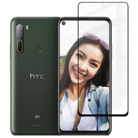 Чохли, бампера Чехлы, бампера ^/--/^ Захисне скло Fiji Premium для HTC U /--/ 20 5 /--/ G повне проклеювання Anti-Static чорний ^_^^^ Защитное стекло Fiji Premium для HTC U /--/ 20 5 /--/ G полное проклеивание Anti-Static черный - фото фото фото