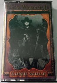 Касети Кассеты ^/--/^ HANK WILLIAMS, JR. Lone Wolf.  Cassette US ^_^^^ HANK WILIAMS, JR. Lone Wolf. Cassette US - фото фото фото