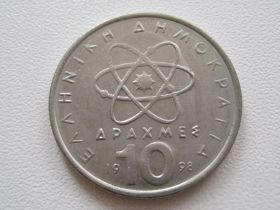 Греція Греция ^/--/^ Греция 10 драхм 1998 года #19204 ^_^^^ Греція 10 драхм 1998 #19204 - фото фото фото