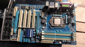 Материнські плати Материнские платы ^/--/^ Комплект Gigabyte P /--/ 55-UF /--/ 3 /--/ L +i /--/ 5-760 - фото фото фото