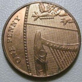 Єлизавета II (після ) Елизавета II (после ) ^/--/^ Велика Британія 1 пенні 2008 року 41568 ^_^^^ Великобритания 1 пенни 2008 года 41568 - фото фото фото
