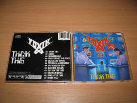 Музичні диски Музыкальные диски ^/--/^ TOXIK - Think This   (1989 Roadracer st press,USA) ^_^^^ TOXIK - Think This (1989 Roadracer st press,USA) - фото фото фото