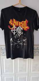 Футболки, майки Футболки, майки ^/--/^ Футболка &amp;quot;Ghost&amp;quot;  (100% cotton, S, Bangladesh) б/у ^_^^^ Футболка &amp;quot;Ghost&amp;quot; (100% cotton, S, Bangladesh) б/у - фото фото фото