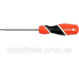 Викрутки Отвертки ^/--/^ Викрутка TORX SECURITY T /--/ 25 х 100 мм YATO YT-25958 ^_^^^ Выкрутка TORX SECURITY T /--/ 25 х 100 мм YATO YT-25958 - фото фото фото