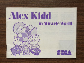 Диски з відеоіграми Диски с видеоиграми ^/--/^ Инструкция к игре на SEGA Master System &amp;quot;Alex Kidd in Miracle World&amp;quot;     (PAL) ^_^^^ SEGA Master System &amp;quot;Alex Kidd in Miracle World &amp;quot; (PAL) - фото фото фото