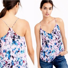 Топи Топы ^/--/^ Новый топ шелковый яркий &amp;apos;J.Crew&amp;apos; 42 /--/ р ^_^^^ Новий топ шовковий яскравий &amp;apos;J.Crew&amp;apos; 42 /--/ р - фото фото фото