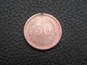 Фінляндія Финляндия ^/--/^ 50 пенни Финляндия 1943 г ^_^^^ 50 пенні Фінляндія 1943 - фото фото фото