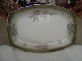 Кухонне начиння, посуд, столове срібло Кухонная утварь, посуда, столовое серебро ^/--/^ Шикарное Антикварное БЛЮДО Кузнецов Царизм Клеймо Состояние !! №927 ^_^^^ Шикарне Антикварне БЛЮДО Кузнєцов Царизм Клеймо Стан !!! No 927 - фото фото фото