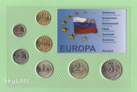 Інше Другое ^/--/^ Набор монет РОССИЯ блистер запайка пластик набір РОСІЯ ^_^^^ Набор монет России блистер запайка пластик набор России - фото фото фото