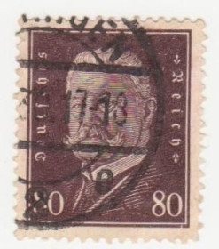 Веймарська республіка Веймарская республика ^/--/^ Германия  ( Рейх) 1928 г. №  418 гашеная ^_^^^ Німеччина (Рейх) 1928 р. No 418 гашена - фото фото фото