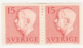 Скандинавія Скандинавия ^/--/^ Швеция 1957 г. № 427 А В* пара ^_^^^ Швеція 1957 р. No 427 А В* пара - фото фото фото