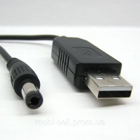 Акумулятори Аккумуляторы ^/--/^ Кабель-переходник USB to DC 5.5 /--/ х /--/ 2.1 мм с повышающим преобразователем 5 /--/ V в 12 /--/ V для Wi-Fi роутера от п ^_^^^ Кабель-перехідник USB to DC 5.5 /--/ х /--/ 2.1 мм з перетворювачем 5 /--/ V в 12 /--/ V для Wi-Fi роутера від п - фото фото фото