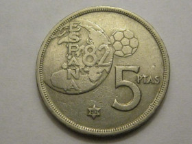 Іспанія Испания ^/--/^ Испания 5 песет 1980  (80) года 38464 ^_^^^ Іспанія 5 песет 1980 (80) року 38464 - фото фото фото