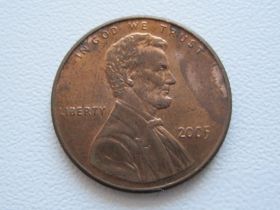 Обігові Обиходные ^/--/^ США 1 цент 2005 года 21591 ^_^^^ США 1 цент 2005 року 21591 - фото фото фото
