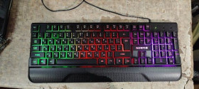 Клавіатури Клавиатуры ^/--/^ Игровая клавиатура с подсветкой RGB GamePro Headshot GK /--/ 398 USB № 24290417 ^_^^^ Ігрова клавіатура з підсвіткою RGB GamePro Headshot GK /--/ 398 USB No 24290417 - фото фото фото