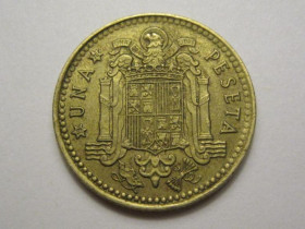 Іспанія Испания ^/--/^ Испания 1 песета 1975 (1976) года 3 /--/ П /--/ 1608 ^_^^^ Іспанія 1 песета 1975 (1976) року 3 /--/ П /--/ 1608 - фото фото фото