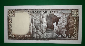 Ліван Ливан ^/--/^ LEBANON Ліван 1 лівр ліра фунт 1980 UNC ^_^^^ Ливан 1 лир лира фунт 1980 UNC - фото фото фото
