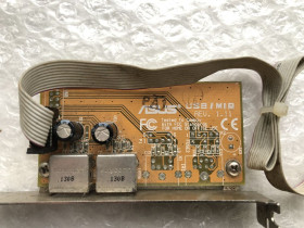 Інше Другое ^/--/^ Адаптер додаткових юсб портів ASUS USB USB/MIR Rev.1.11 ^_^^^ Адаптер дополнительных юсб портов ASUS USB USB/MIR Rev. 1.11 - фото фото фото