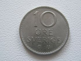 Швеція Швеция ^/--/^ Швеция 10 эре 1973 года #16663 ^_^^^ Швеція 10 ери 1973 року #16663 - фото фото фото