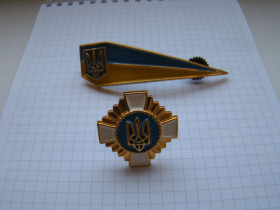 Інше Другое ^/--/^ Уголок на головной убор и кокарда крест на одежду, аксельбант, Украина. ^_^^^ Куточок на головний убір і кокарда хрест на одяг, аксельбант, Україна. - фото фото фото