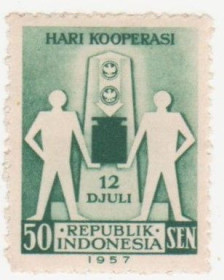 Індонезія Индонезия ^/--/^ Индонезия   1957 г.№ 234 ** ^_^^^ Індонезія 1957 No 234 ** - фото фото фото