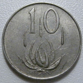 ПАР ЮАР ^/--/^ Південно-Африканська Республіка 10 центів 1970 року 41818 ^_^^^ Южно-Африканская Республика 10 центов 1970 года 41818 - фото фото фото