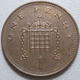 Єлизавета II (після ) Елизавета II (после ) ^/--/^ Велика Британія 1 пенні 2007 року 43217 ^_^^^ Великобритания 1 пенни 2007 года 43217 - фото фото фото