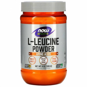 Інше Другое ^/--/^ Now foods Sports Порошок L-лейцина (L-Leucine Powder), 255 г ^_^^^ Порошок L-лейцина (L-Leucine Powder), 255 г - фото фото фото