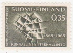 Скандинавія Скандинавия ^/--/^ Финляндия 1965 г. № 602 * ^_^^^ Фінляндія 1965 р. No 602* - фото фото фото